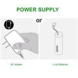 iDogmate 小型自動ペット犬用ボール投げ機 - テニスボールランチャー - 子犬または小型犬のフェッチ - ボール投げ機 - 1.75インチのボール付きペット犬用おもちゃ