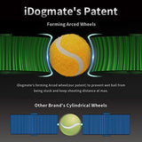 iDogmate 小型自動ペット犬用ボール投げ機 - テニスボールランチャー - 子犬または小型犬のフェッチ - ボール投げ機 - 1.75インチのボール付きペット犬用おもちゃ